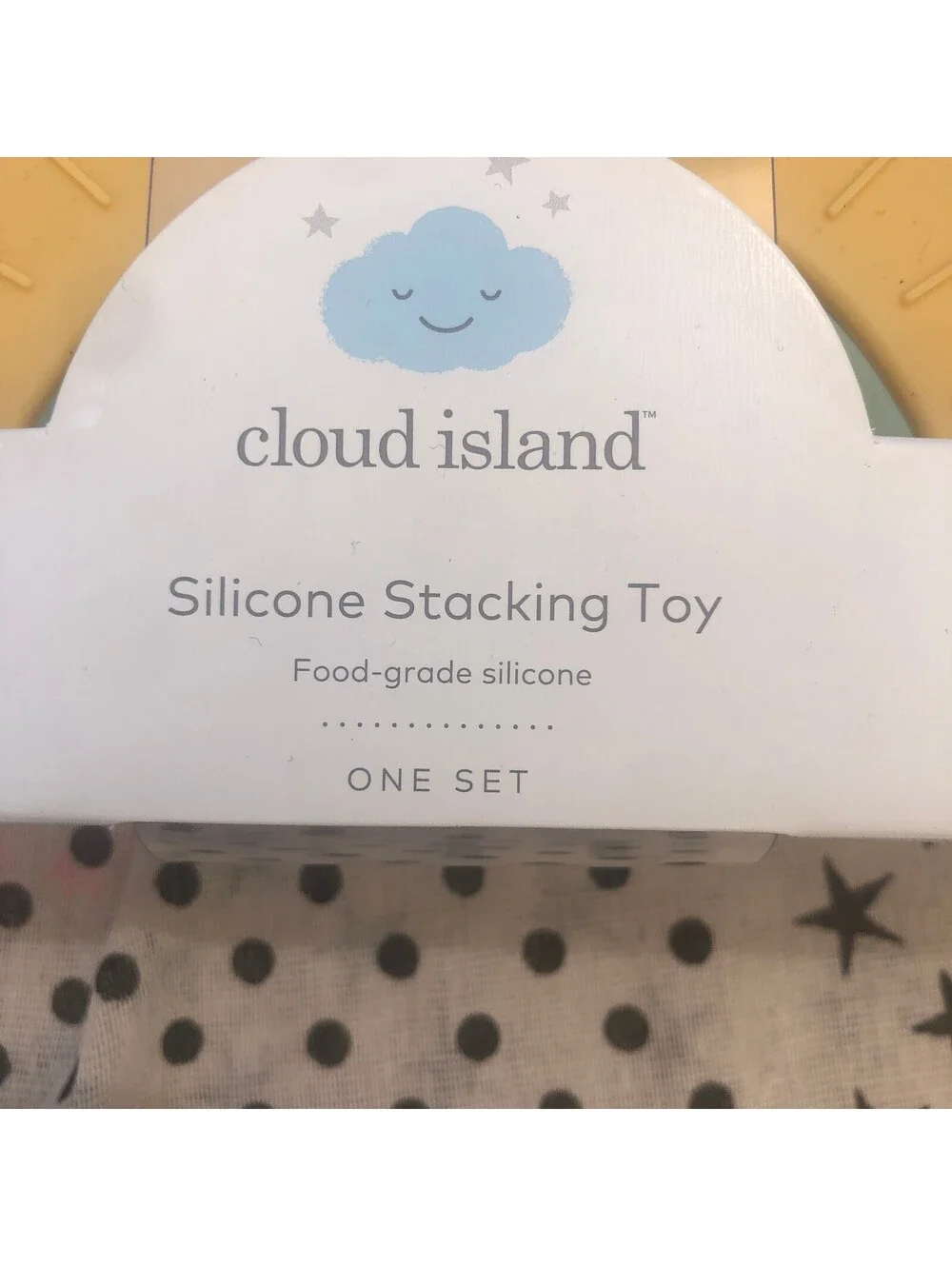 Cloud Island New Open Box Pastel Rainbow Stacking Toy